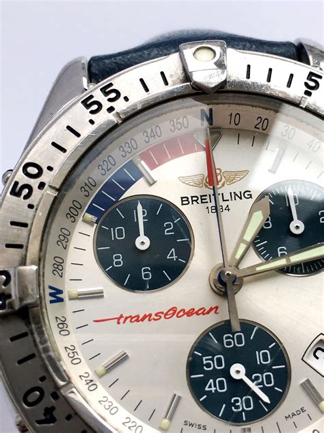 breitling transocean chronograph gmt|breitling transocean vintage.